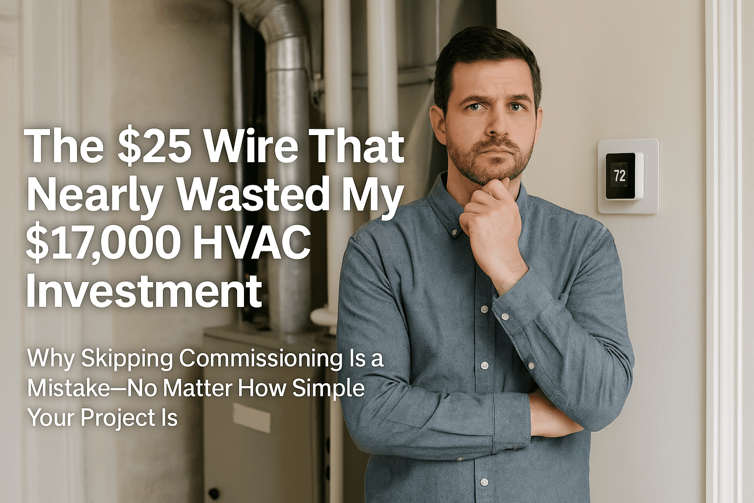 The $25 Wire That Nearly Wasted My $17,000 HVAC Investment